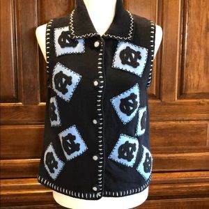 UNC University of NC Game Day Sweater Size Small